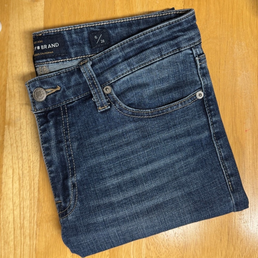 Lucky Brand Jeans‎ Ava Skinny Womens 6 28 Medium Wash Stretch Classic Denim